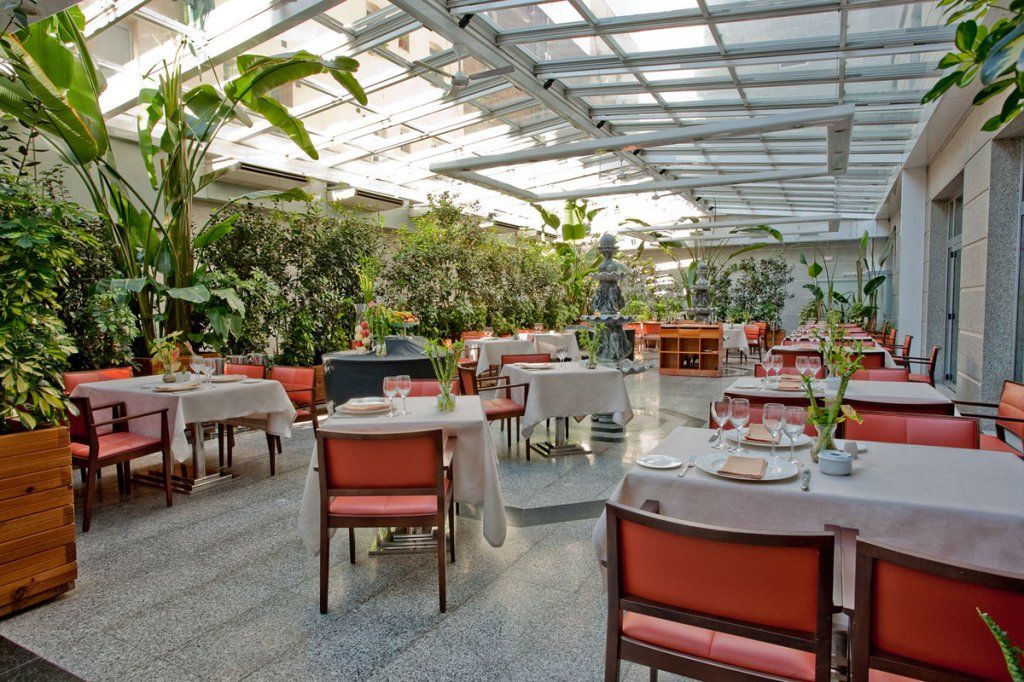 Vp Jardin Metropolitano Hotel Madrid Restaurant photo